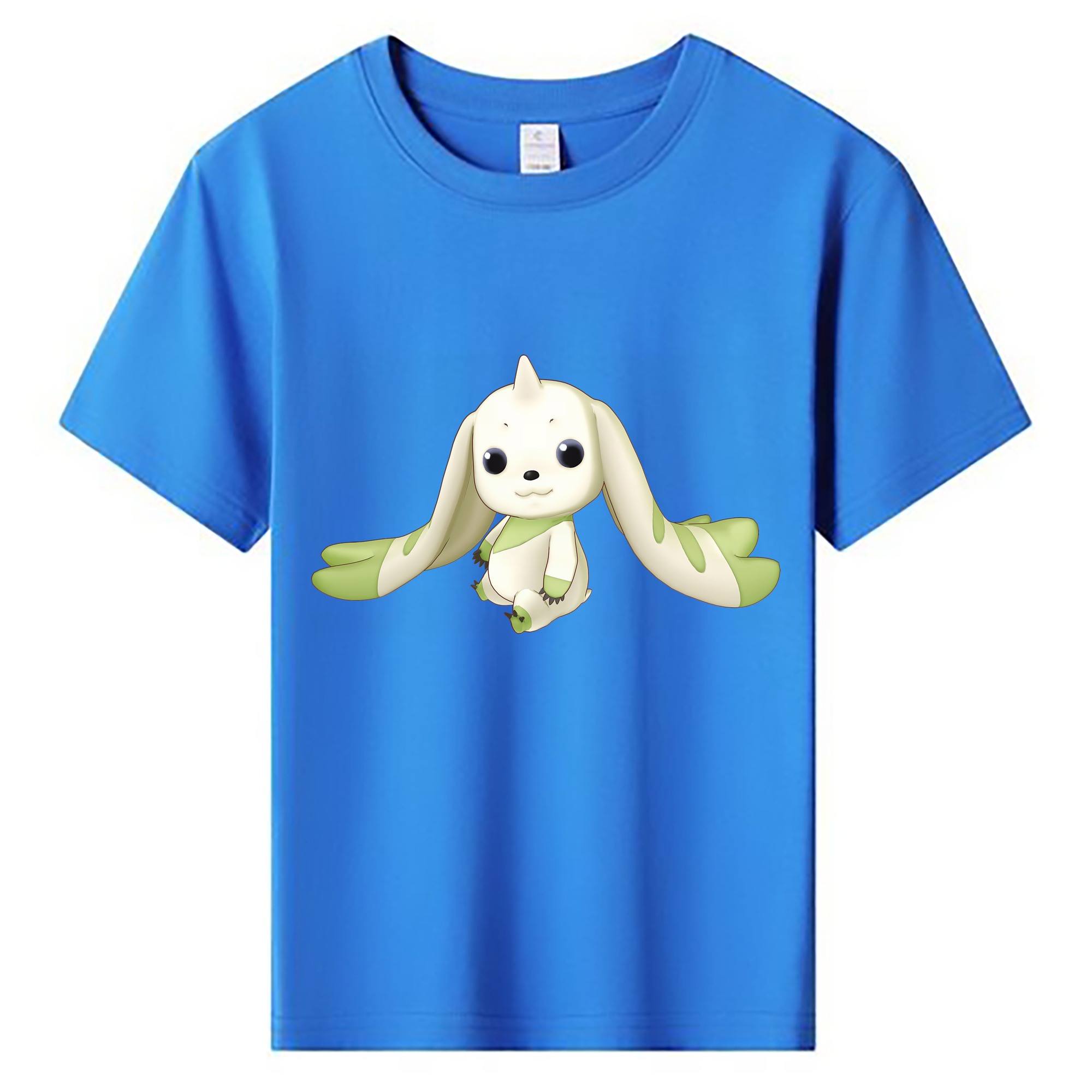 （画像用） Digimon デジタルモンスター/デジモン 綿100％キッズTシャツ（フロントプリント）
